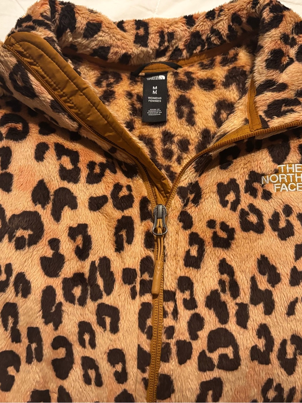 The North Face Women’s Osito Leopard Print Jacket